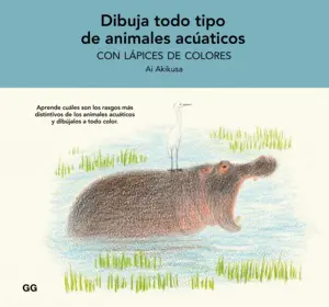Dibuja Todo Tipo de Animales Acuáticos con Lápices de Colores
