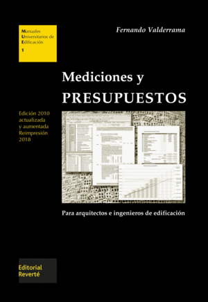 MEDICIONES Y PRESUPUESTOS. 2 ED. (MUE1)