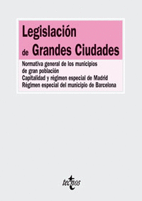 LEGISLACIÓN DE GRANDES CIUDADES