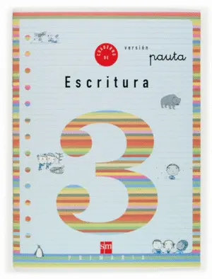 Cuaderno de Escritura 3 Pauta. 1º Primaria