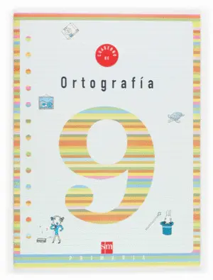 Cuaderno de Ortografia 9. 3º Primaria