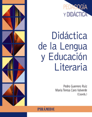 DIDÁCTICA DE LA LENGUA Y EDUCACIÓN LITERARIA