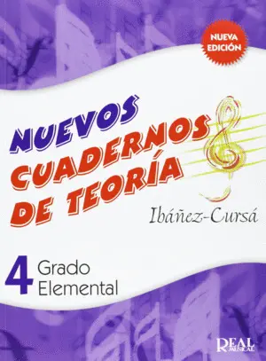 Grado Elemental 4. Nuevos Cuadernos de Teoría