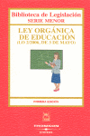LEY ORGÁNICA DE EDUCACIÓN - (LO 2/2006, DE 3 DE MAYO)
