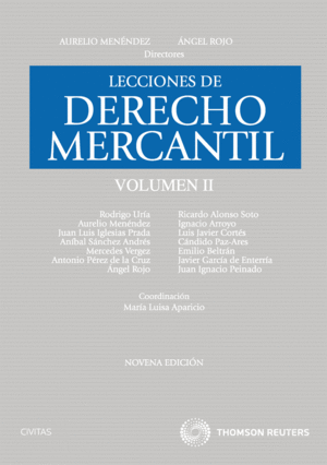 LECCIONES DE DERECHO MERCANTIL VOLUMEN II