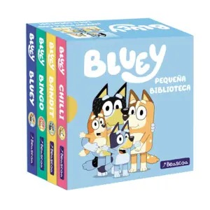 Bluey. Libro Juguete - Pequeña Biblioteca (Edición en Español)