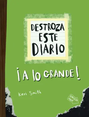DESTROZA ESTE DIARIO. A LO GRANDE - VERDE FLUOR