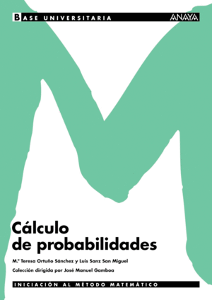 CÁLCULO DE PROBABILIDADES.