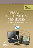 PERSONAL DE SERVICIOS GENERALES DEL SERVICIO GALLEGO DE SALUD (SERGAS). TEST PAR