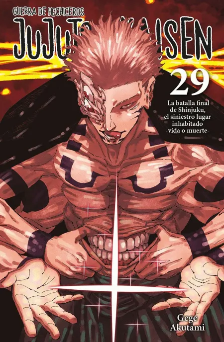 Jujutsu Kaisen 29:Guerra de Hechiceros