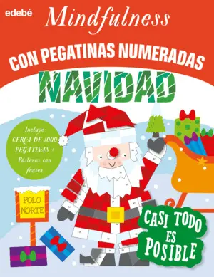 Mindfulness con Pegatinas Numeradas: Navidad