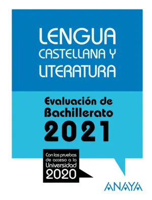 Lengua Castellana y Literatura Ebau 2021