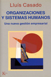 ORGANIZACIONES Y SISTEMAS HUMANOS