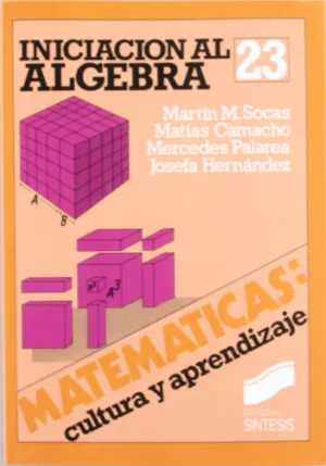 Iniciación Al Álgebra