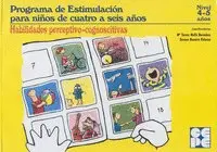 Programa de Estimulacion para Ni¤Os de 4 a 5 A¤Os (Pen). Habilidades Perceptivo-