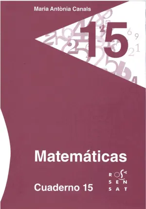 Matemáticas. Cuaderno 15