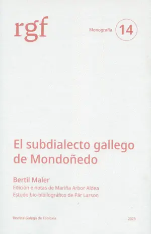 El Subdialecto Gallego de Mondoñedo
