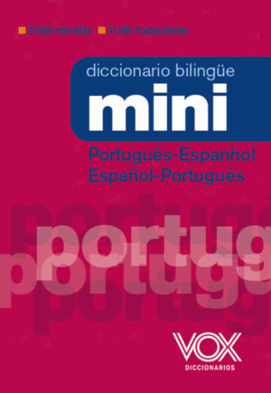 DICCIONARIO MINI PORTUGUES- ESPANHOL / ESPAÑOL-PORTUGUES