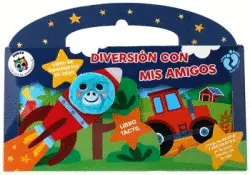 Diversión con Mis Amigos (Caja: 1 Libro Títere+1 Libro Táctil)