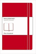 PLAIN CLASSIC RED NOTEBOOK L ROJO CUADERNO LISO