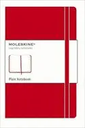 Plain Classic Red Notebook L Rojo Cuaderno Liso