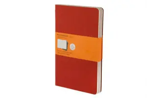 RED 3 RULED CAHIER JOURNALS L ROJO RAYADO BLANDA 3 CUADERNOS