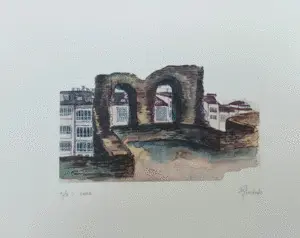 Litografia 2 Rebeca Arredondo. Mosquera