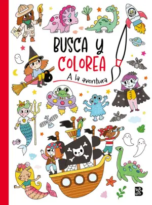 Busca y Colorea a la Aventura