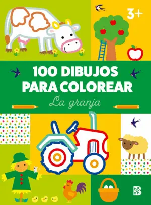 100 Dibujos para Colorear la Granja