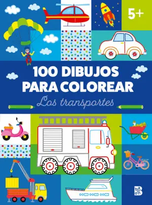 100 Dibujos para Colorear los Transporte