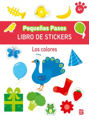 Pequeños Pasos Libro Stickers Colores