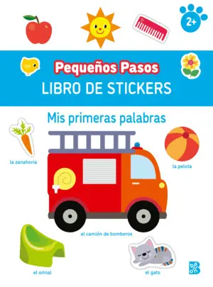 Pequeños Pasos Stickers Primeras Palabra