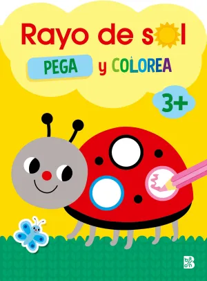 Rayo de Sol +3 Pega y Colorea