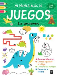 Mi Primer Bloc de Juegos- los Dinosaurios
