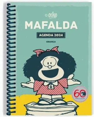 Mafalda 2024, Agenda Anillada Módulos Turquesa