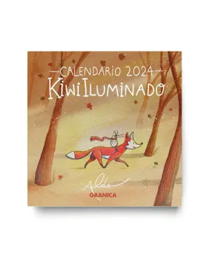 Calendario 2024 Kiwi Iluminado de Pared