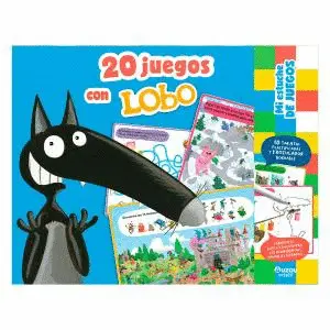 20 Juegos con Lobo. Auzou.