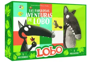 Las Fabulosas Aventuras de Lobo. Cofre con Peluche