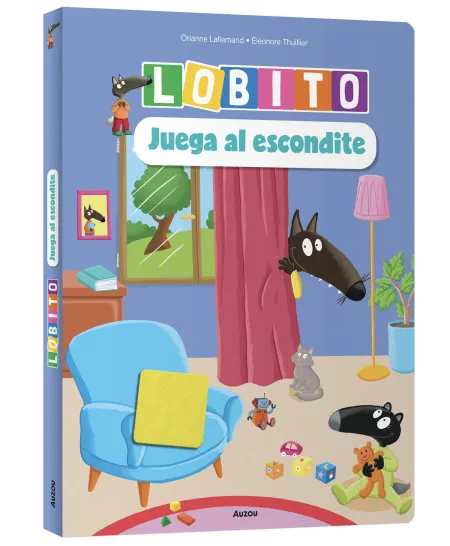 Lobito Juega Al Escondite ¡Con Solapas de Fieltro!