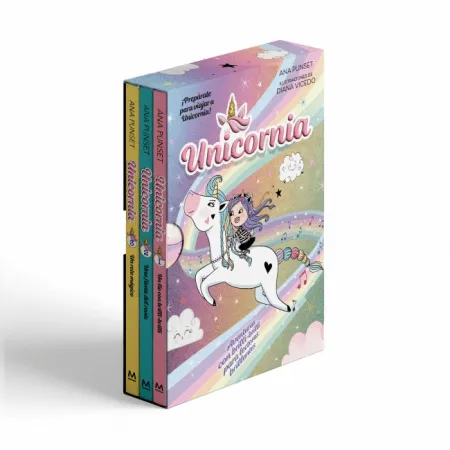 Cofre Unicornia 3 Libros