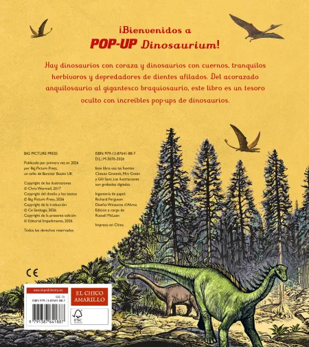 Dinosaurium Pop-Up. Visita nuestro Museo