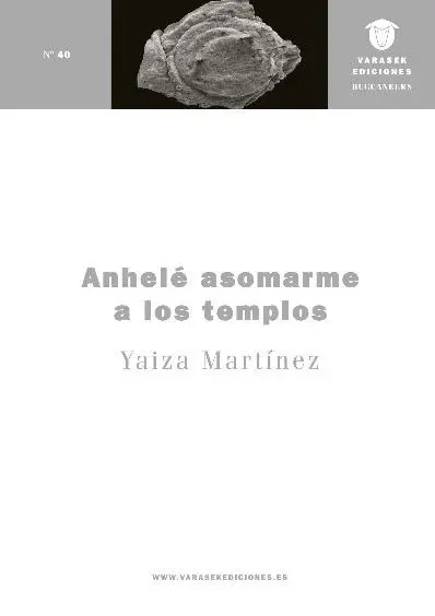 Anhelé Asomarme a los Templos